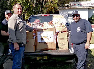 W - spc to - Thanksgiving food drive