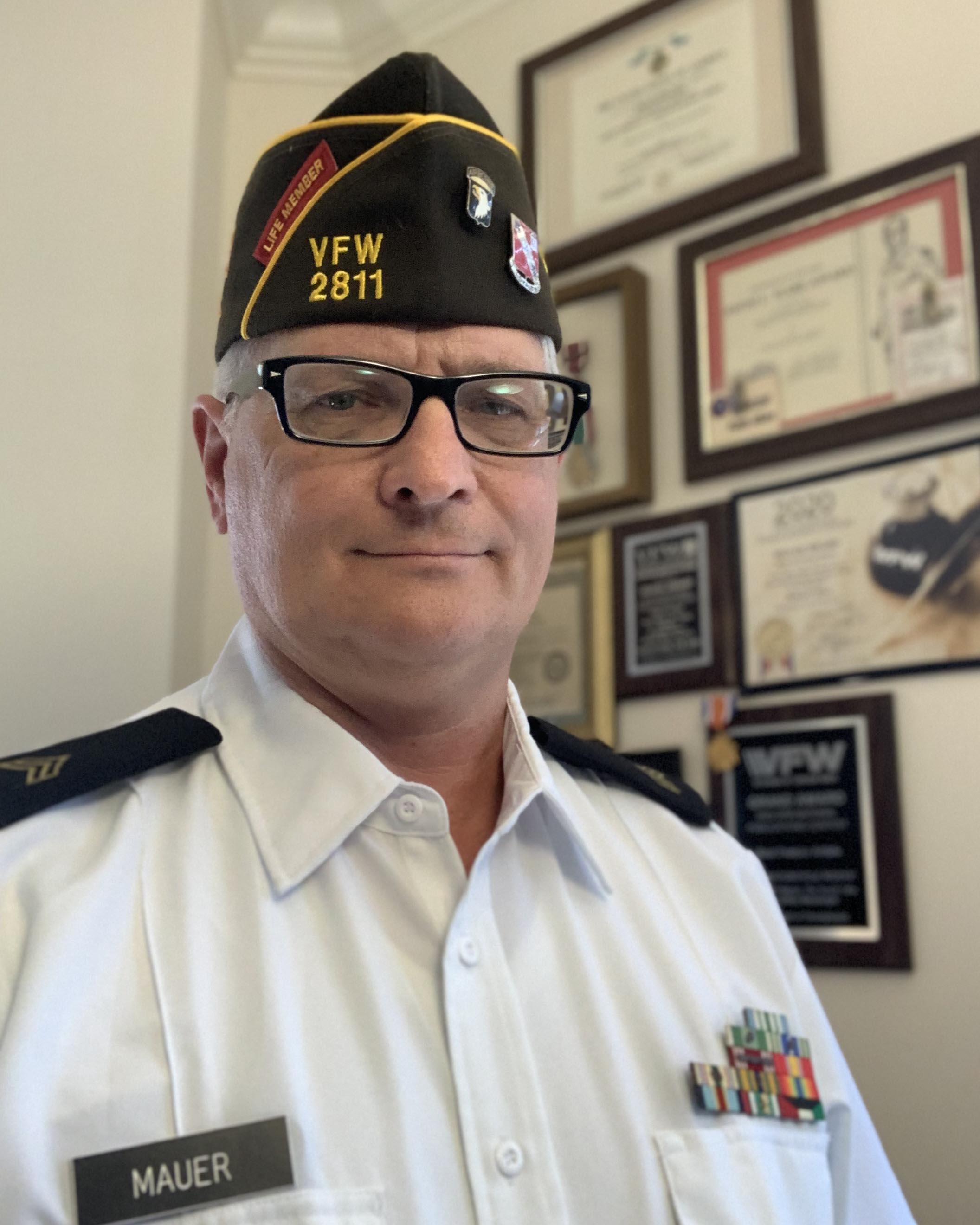 Michael P. Mauer, Silver Award winner in the 2024 Veterans of Foreign Wars National Publications Contest