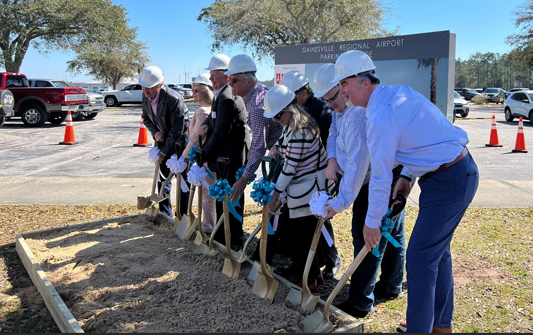 Gainesville Garage Groundbreaking A2