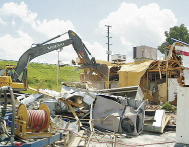 W - KFC Demolition