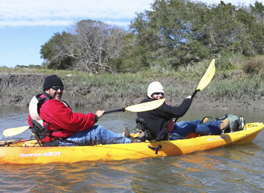 veterans kayak fishing